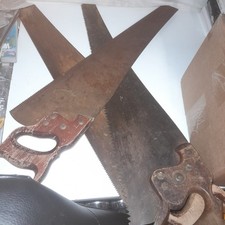 Vintage Antique Wooden Handled