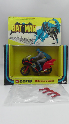 Corgi 268 batbike - corgi,