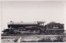 LNER RAILWAY LOCOMOTIVE NUMBER  2800 SANDRINGHAM   RP RAILWAY PHOTOGRAPHS
