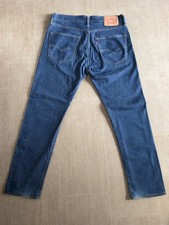 LEVI'S 508 MEN'S JEANS REGULAR TAPERED BLUE W32 L30 ZIP DENIM LEVIS