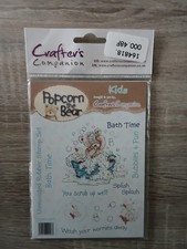 Rubber Stamp Popcorn The Bear Crafters Companion