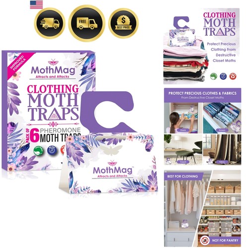 Clothes moth traps pack - clothes,