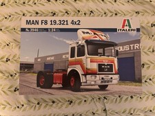 Italeri MAN F8 No3946 1/24 Model Truck Kit. New