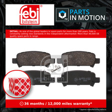 Brake Pads Set Rear 16659 Febi V9118F011 4605A644 AY060FJ002 26696AE000 23572