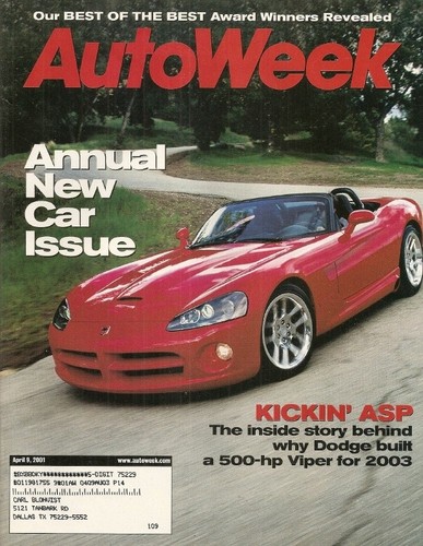 Autoweek 2001 apr - apr,