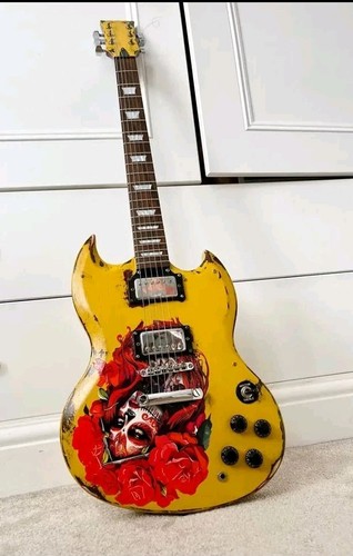 Hand painted electric - hand,