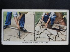 No.1 CONCRETE CRAZY PAVING Garden Hints - Wills 1938