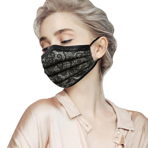 Adult black lace - 5,