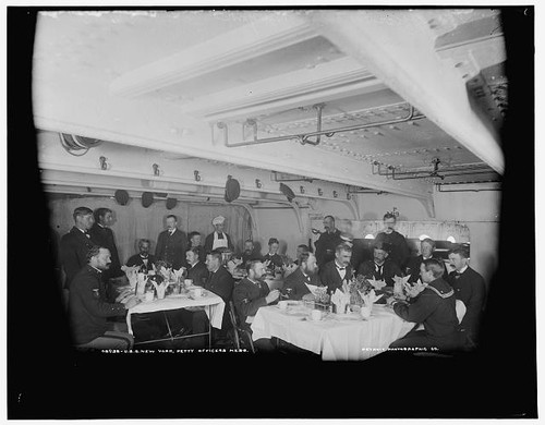 Uss new york petty officers - uss, york,petty