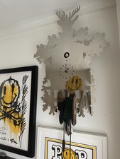 Diamantini & Domeniconi Large Cuckoo Clock  aluminium