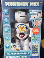 Lexibook Powerman Smart Interactive Robot - White (ROB50EN-00)