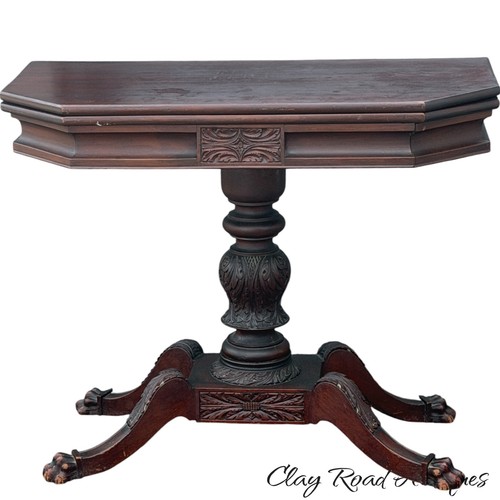Antique paw foot mahogany - paw,