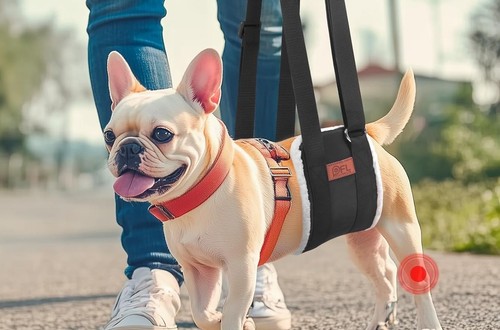 Adjustable dog lifting harness - dog,