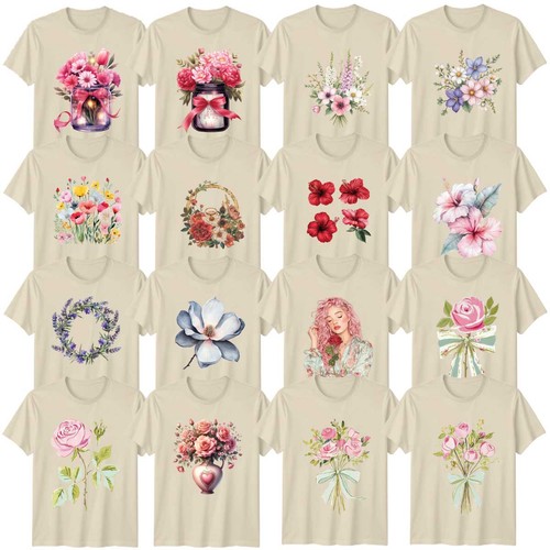Watercolour flowers adult - flowers,