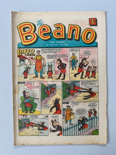 Beano comic 1265 october 15th - comic,