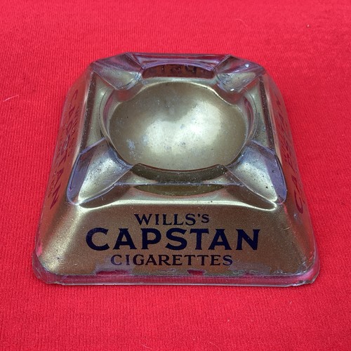 Vintage glass wills capstan - vintage,