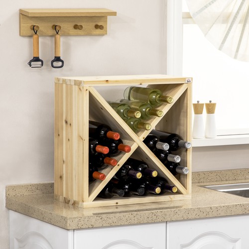 Wooden wine rack bottle - rack,,