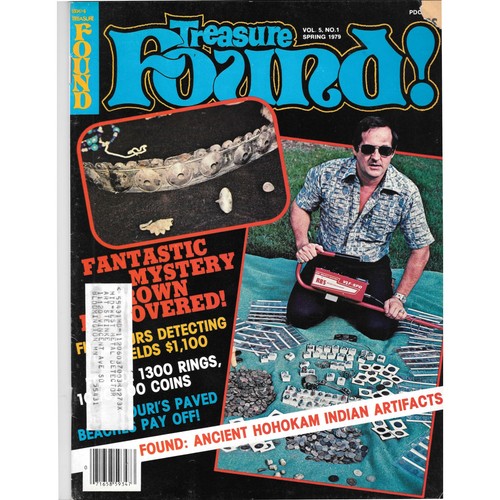 Treasure found magazine - found,