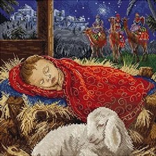 Baby Jesus Cross Stitch Kit - Letitstitch