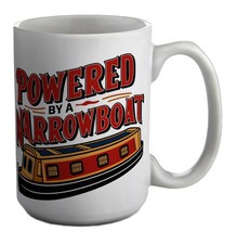 Powered by a Narrowboat Mug