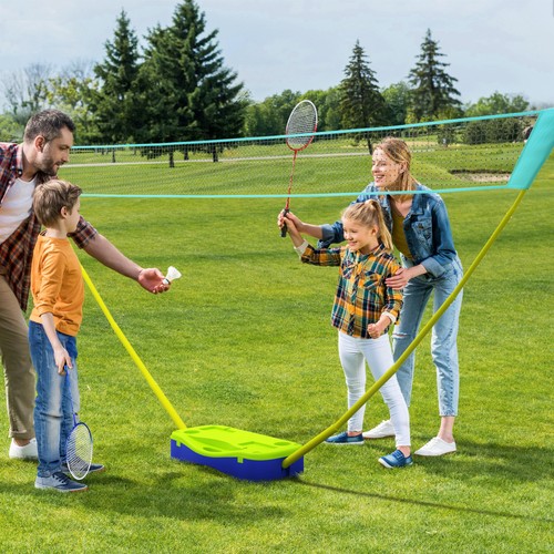 Portable badminton net and - portable,