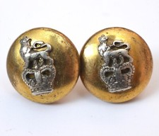Royal Marines ~  Q/C  Officers Buttons  ~ Gaunt London ~ 14mm