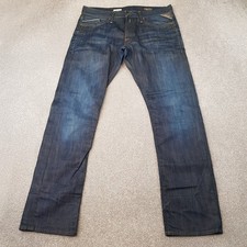 Replay Mens Jeans 33x32 Blue