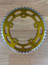 NOS Gold Sugino 44t Chain Ring - Old School BMX