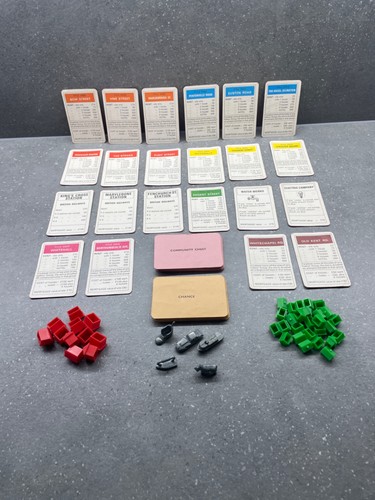 Monopoly 1970 spare parts - parts, &