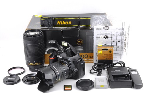 Mint box nikon d5600 slr - [,