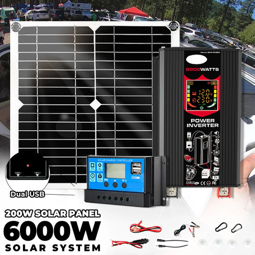 Off grid solar system - grid, 6000w