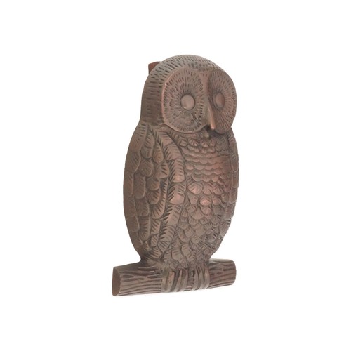 Door knocker traditional owl - door,