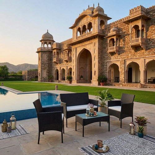 Outdoor rattan garden - outdoor,