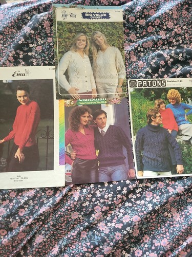 Vintage adult knitting - vintage,