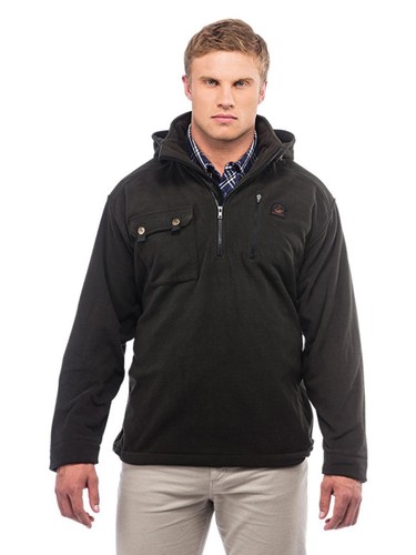 Swanndri high rock fleece - rock,