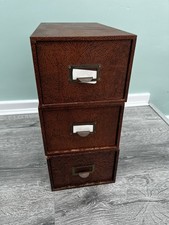 Vintage filing cabinet box - cabinet,