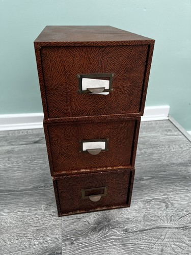 Vintage filing cabinet box - 3,