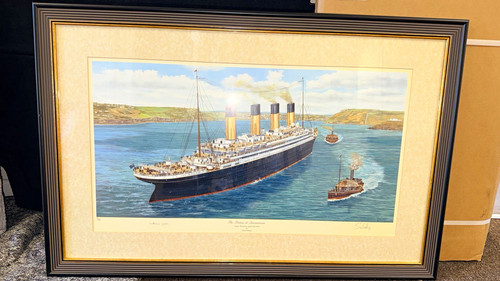 Millvina dean signed titanic - dean,