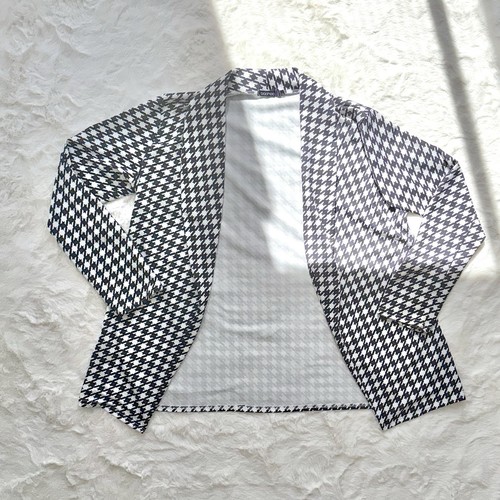 Boohoo black white - white, dogtooth