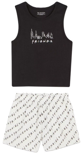 Ladies summer pyjamas friends - ladies,