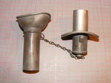 Antique ships communication voice pipe whistle. Working - Plated brass
