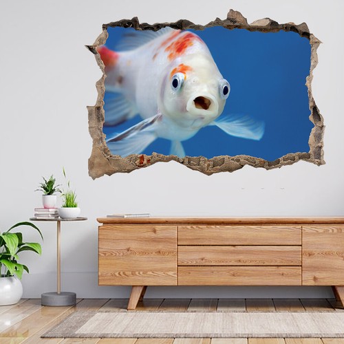 Fish with open mouth - mouth, big
