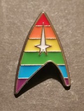 Star Trek Insignia LGBT pin badge
