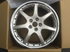 GENUINE JAGUAR S TYPE 18 INCH BBS MONACO ALLOY WHEEL BRAND NEW OYSTER XR826421