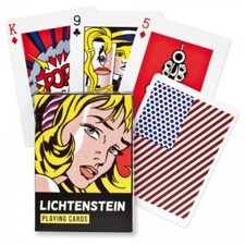 Roy Lichtenstein set of 52 playing cards + jokers