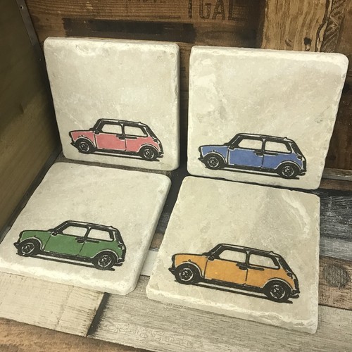 Classic mini car marble - mini,