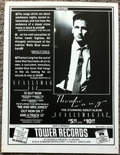 THOMAS LANG - SCALLYWAG JAZ 1987 Full page UK magazine ad