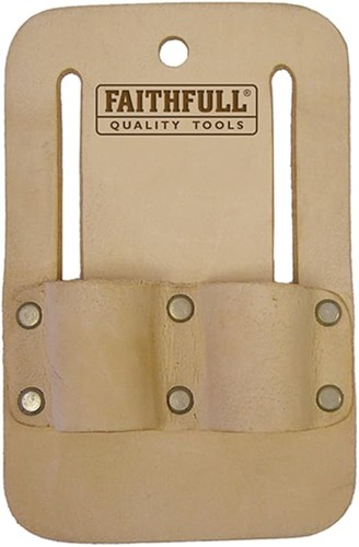 Faithfull tan leather double - faithfull,