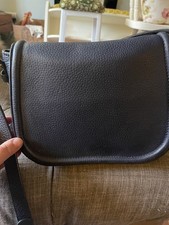 Boden Tabitha Navy Saddle Bag