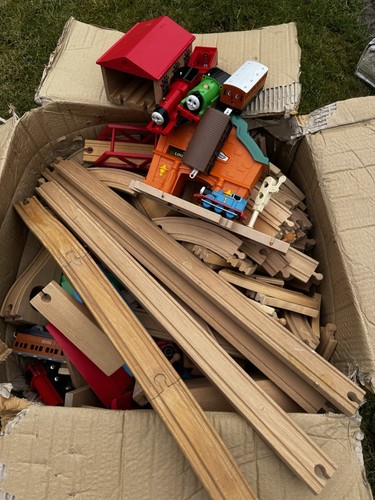 Wooden toy set including - wooden,